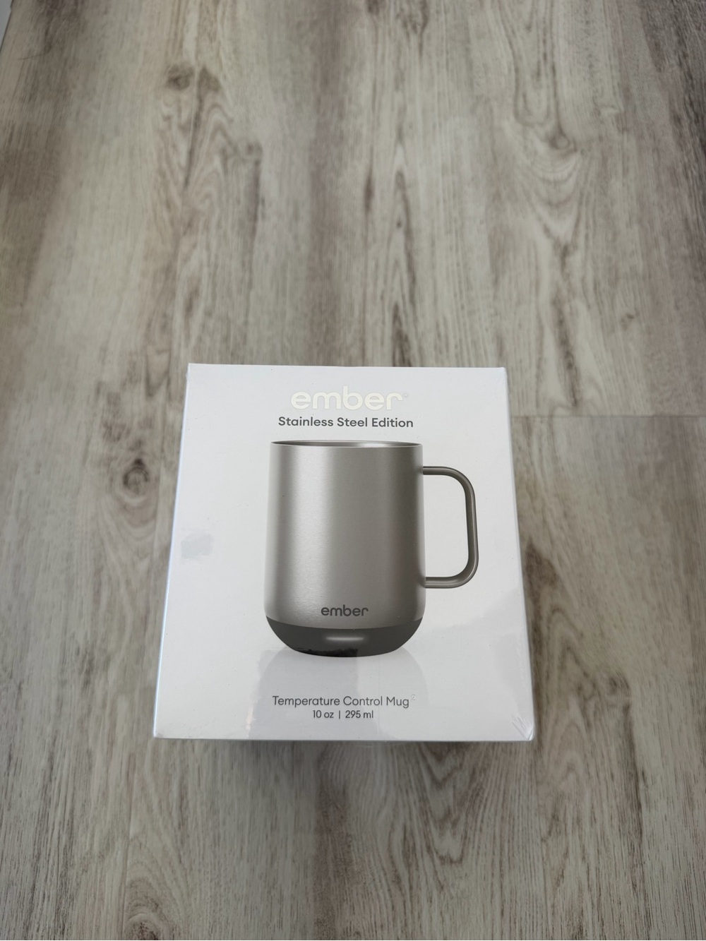 Ember Stainless Steel Temperature Control Mug - Silver